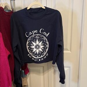 Cape Cod Navy Blue Sweatshirt